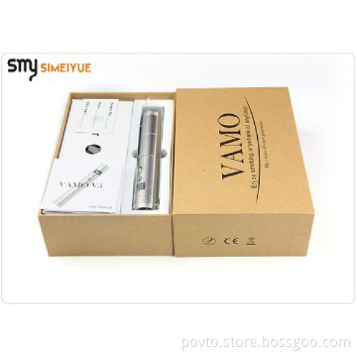 Stainless steel and good quality e-Cigarette Vamo V5 vapor